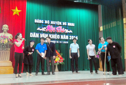 Võ Nhai: 75 thí sinh tham gia Hội thi Dân vận khéo 