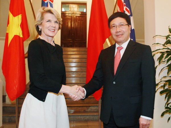 Việt Nam-Australia tăng cường quan hệ đối tác toàn diện