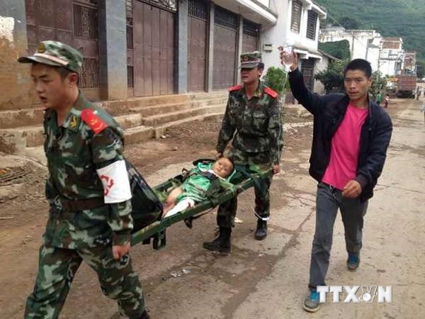 Xảy ra động đất lớn ở Trung Quốc và Nhật Bản