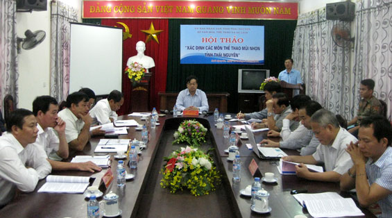 Xác định các môn thể thao mũi nhọn của tỉnh 