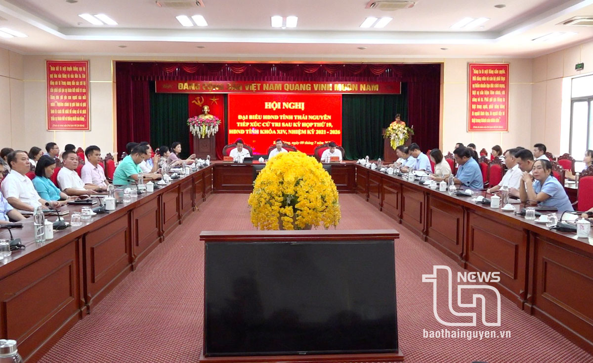 Đại biểu HĐND tỉnh tiếp xúc cử tri TP. Sông Công 