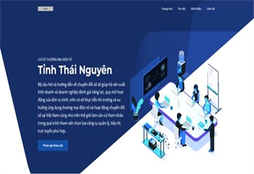 Triển khai phần mềm xây dựng và quảng bá chỉ số phát triển thương mại điện tử cấp huyện