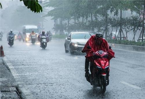 Đề phòng lốc, sét trong chiều tối và đêm nay