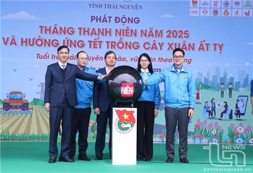 Thái Nguyên: Phát động Tháng Thanh niên năm 2025