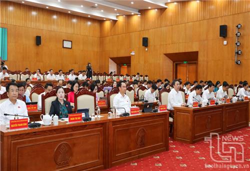 Thông qua Nghị quyết về chủ trương sắp xếp, nhập tỉnh Bắc Kạn và tỉnh Thái Nguyên