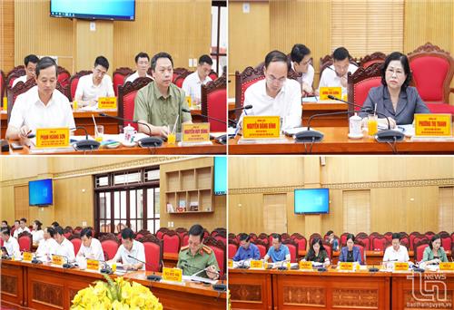 Ban Thường vụ Tỉnh ủy Thái Nguyên - Bắc Kạn: Thảo luận, cho ý kiến vào một số nội dung liên quan đến sáp nhập tỉnh