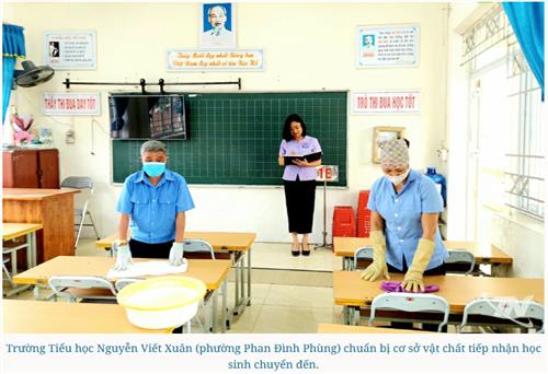 Hỗ trợ tối đa khi tiếp nhận học sinh chuyển đến