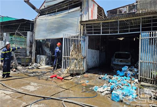 Vụ cháy tại TP. Thái Nguyên: Ước tính thiệt hại gần 2 tỷ đồng