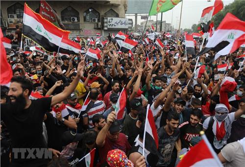 74 người thiệt mạng trong các cuộc biểu tình chống chính phủ tại Iraq