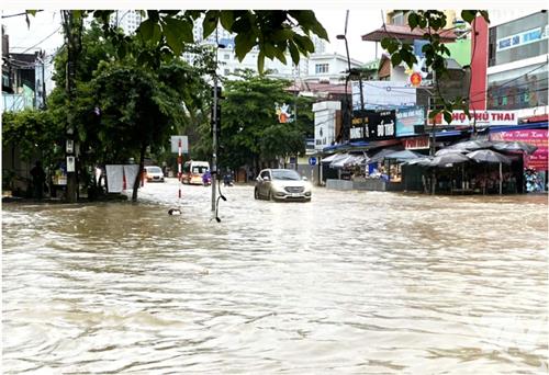 Giải pháp chống ngập úng khu vực trung tâm tỉnh