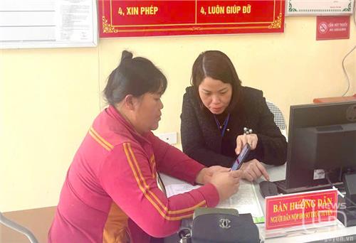 Phú Bình: Tỷ lệ số hóa hồ sơ, kết quả giải quyết thủ tục hành chính đạt 92%