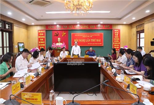 Chuẩn bị tốt các điều kiện tổ chức thành công Đại hội đại biểu Đảng bộ các cơ quan Đảng tỉnh lần thứ I