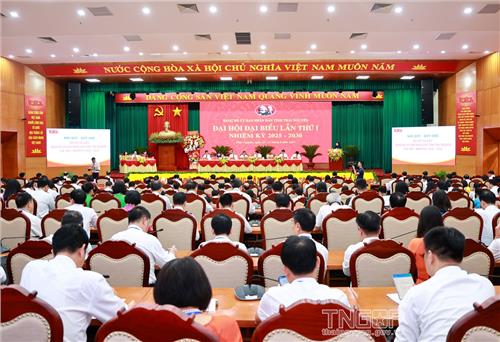 Ngày làm việc thứ nhất, Đại hội đại biểu Đảng bộ UBND tỉnh Thái Nguyên lần thứ I, nhiệm kỳ 2025 - 2030