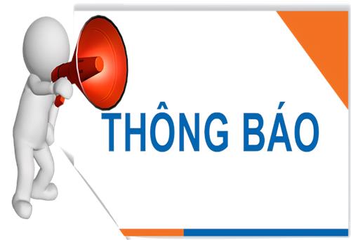 Thông báo về việc niêm yết công khai ranh giới, mốc giới thửa đất