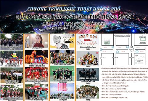CHƯƠNG TRÌNH NGHỆ THUẬT ĐƯỜNG PHỐ: 