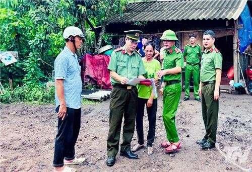 Xóa nhà tạm, nhà dột nát: Dấu ấn từ lực lượng Công an cơ sở