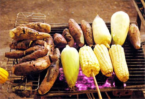 Khoai nướng ngày đông 