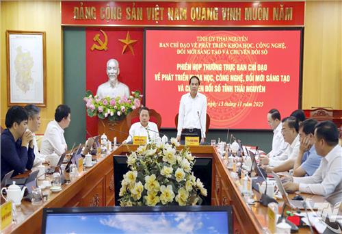 Thái Nguyên đẩy mạnh phát triển khoa học, công nghệ và chuyển đổi số