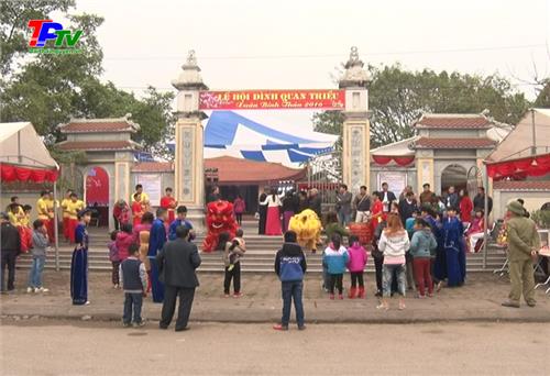 Rộn ràng Lễ hội Đình Quan Triều.