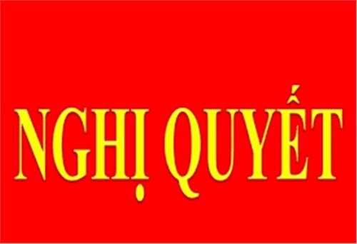 Nghị quyết về việc sáp nhập, đổi tên tổ dân phố trên địa bàn phường Phan Đình Phùng