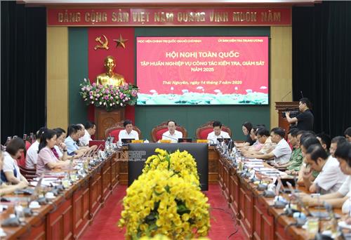 Tập huấn toàn quốc về công tác kiểm tra, giám sát năm 2025
