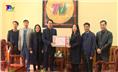 Bí thư Thành ủy Thái Nguyên tặng quà các đơn vị nhân dịp Tết Nguyên đán Quý Mão 2023.