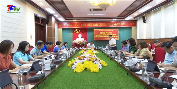 Thành ủy Thái Nguyên: Giao ban công tác khoa giáo 6 tháng đầu năm 2023.