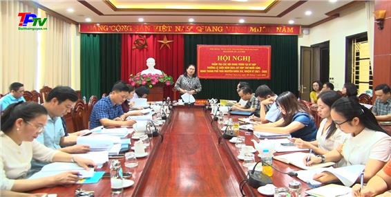 Ban KT-XH HĐND TP Thái Nguyên thẩm tra các nội dung trình tại Kỳ họp thường lệ giữa năm HĐND Thành phố khóa XIX.