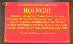 Phường Phan Đình Phùng triển khai kế hoạch quản lý sử dụng đất công, tài sản công trên đất; chỉnh trang đảm bảo trật tự xây dựng, mỹ quan đô thị và vệ sinh môi trường