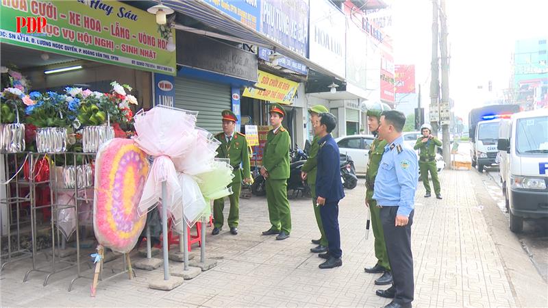 Tăng cường quản lý lòng đường vỉa hè và trật tự mỹ quan đô thị