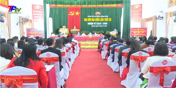 Phiên thứ nhất Đại hội đại biểu Đảng bộ phường Đồng Bẩm lần thứ XX, nhiệm kỳ 2025 - 2030.