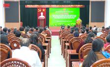 150 Hội viên Nông dân phường Phan Đình Phùng được tập huấn tuyên truyền phòng chống tội phạm và giám sát phản biện xã hội năm 2025