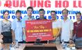 Hiệp hội Du lịch tỉnh Lào Cai trao quà khắc phục hậu quả thiên tai cho phường Phan Đình Phùng