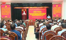 Hội nghị thông tin, báo cáo nhanh kết quả công tác khắc phục hậu quả do ảnh hưởng bởi cơn bão số 11.