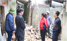 Khẩn trương tháo dỡ các công trình lấn chiếm hành lang mương thoát nước tại Tổ dân phố 7, phường Phan Đình Phùng, tỉnh Thái Nguyên