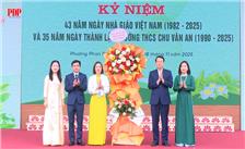 Trường THCS Chu Văn An kỷ niệm 35 năm ngày thành lập