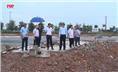 Lãnh đạo phường Phan Đình Phùng kiểm tra tiến độ các dự án đầu tư công trên địa bàn.