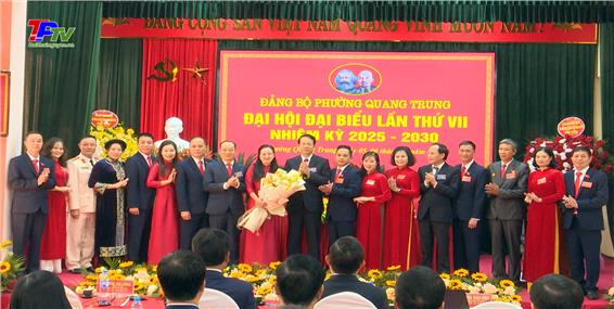 Đại hội đại biểu Đảng bộ phường Quang Trung lần thứ VII, nhiệm kỳ 2025 - 2030.