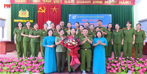 Thành lập Chi hội Phụ nữ Công an phường Phan Đình Phùng