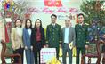 Đồng chí Trưởng Ban Tổ chức Thành ủy Thái Nguyên thăm, tặng quà các đơn vị làm nhiệm vụ đêm giao thừa.