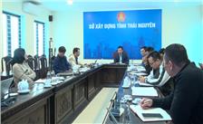 Sở Xây dựng Thái Nguyên và UBND phường Phan Đình Phùng họp bàn phương án giải quyết tình trạng ngập úng trên địa bàn