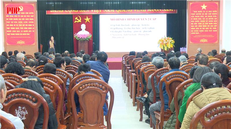 Hội nghị tập huấn công tác bầu cử đại biểu Quốc hội khóa XVI và bầu cử đại biểu HĐND các cấp nhiệm kỳ 2026-2031