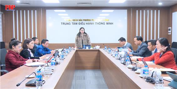 Thống nhất nội dung Kỳ họp thường lệ cuối năm 2025, HĐND phường Phan Đình Phùng khoá X, nhiệm kỳ 2021-2026
