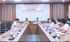 Thường trực Đảng uỷ phường Phan Đình Phùng làm việc với các cơ quan tham mưu giúp việc Đảng uỷ, Uỷ ban MTTQ phường.