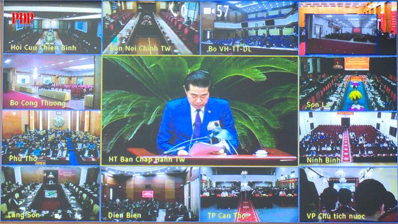 Hội nghị trực tuyến tổng kết công tác phòng, chống tham nhũng, lãng phí, tiêu cực nhiệm kỳ Đại hội XIII của Đảng