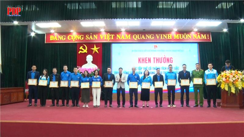 Đoàn TNCS Hồ Chí Minh phường Phan Đình Phùng tổng kết công tác đoàn và phong trào Thanh thiếu nhi năm 2025