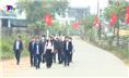 Xã Sơn Cẩm khánh thành bàn giao 4 tuyến đường cờ Đảng, cờ Tổ quốc.